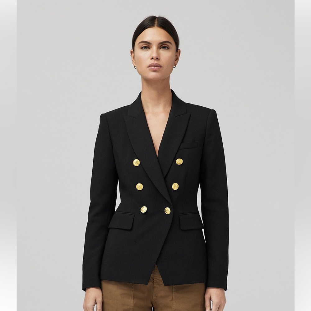 Rag & Bone Preston Crepe Blazer Classic Fit Blazer